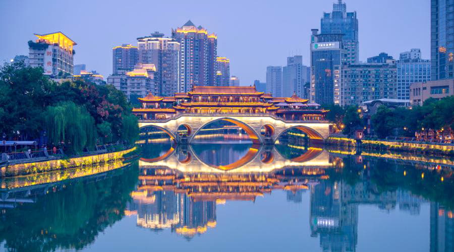 Our car rental services offer a diverse selection of vehicles at in Chengdu.